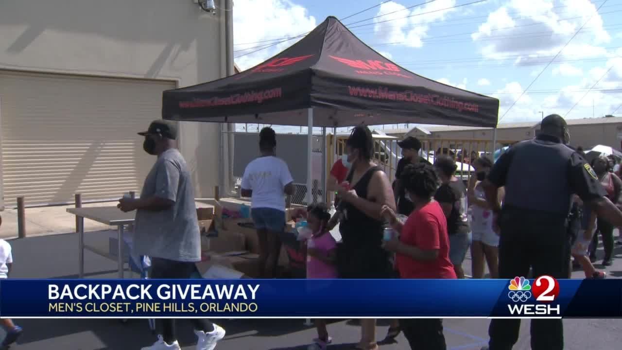 Backpack giveaway