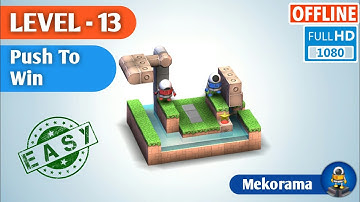 Mekorama Level 13 | Push To Win | Mekorama Story Gameplay | Mekorama