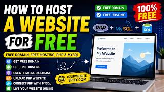 Famous How to Host a PHP & MySQL Website for FREE (Free Domain + Free Hosting) | Complete Beginner Guide Wealth