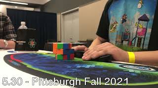 All Of My Official Sub-6 Square-1 Solves So Far