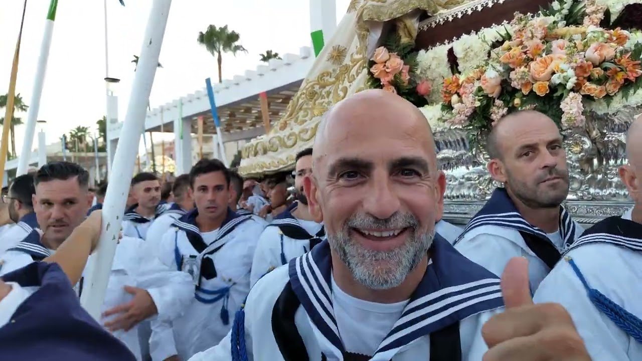 Procesión Virgen del Carmen de La Carihuela ⚓️ Torremolinos 2025 🙏 Emoción y Fe en La Carihuela