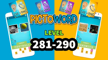 PICTOWORD Fun Brain Word Game level 281 282 283 284 285 286 287 288 289 290