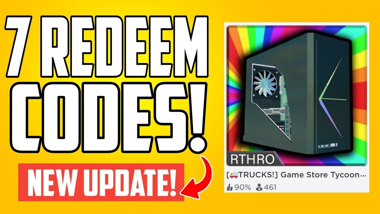 Game Store Tycoon CODES 2024 - EVERY WORKING CODES | ALL ROBLOX CODES [TRUCKS!]