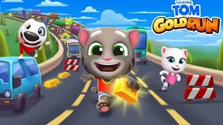 TOM MENGEJAR PENCURI EMAS | TALKING TOM GOLD RUN GAMES screenshot 1