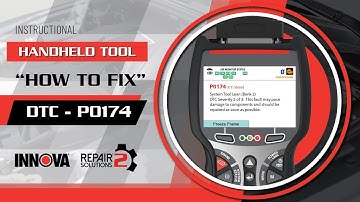 Innova How To Fix P0174 2004 LINCOLN NAVIGATOR Diagnostic Trouble Code