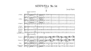 Haydn: Symphony No. 54 in G major (with Score)