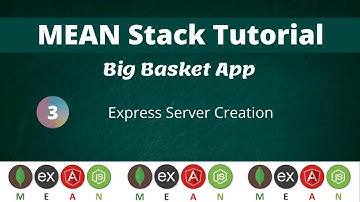 03 Express Server Creation | MEAN Stack Tutorial | NAVEEN SAGGAM