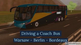 Poland 🇵🇱 to France 🇫🇷 in Ovilex' Coach Bus Simulator 🚌 screenshot 5