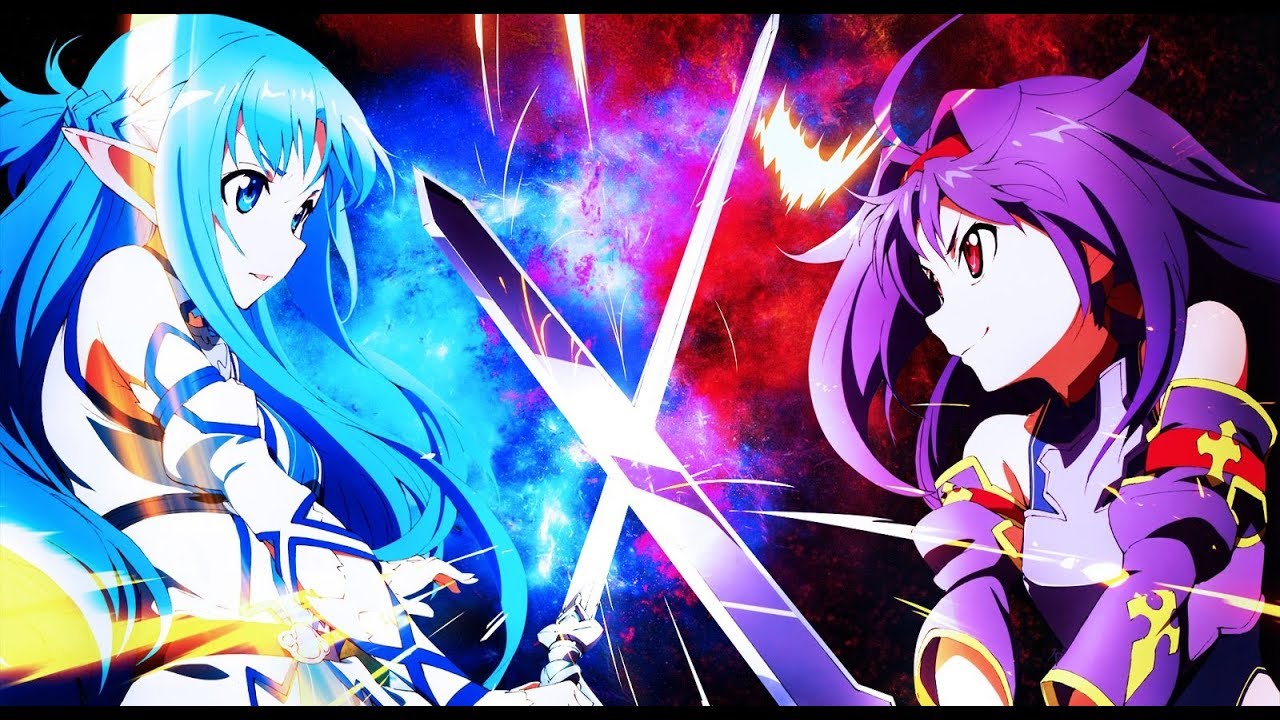 SAO - Asuna Vs Yukki Eng Sub HD