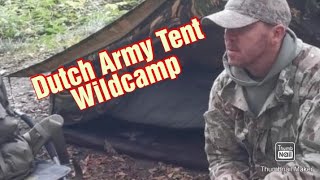 Dutch Army tent Woodland Camp