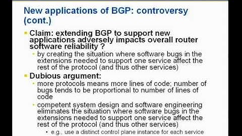 BGP at 18: Lessons In Protocol Design