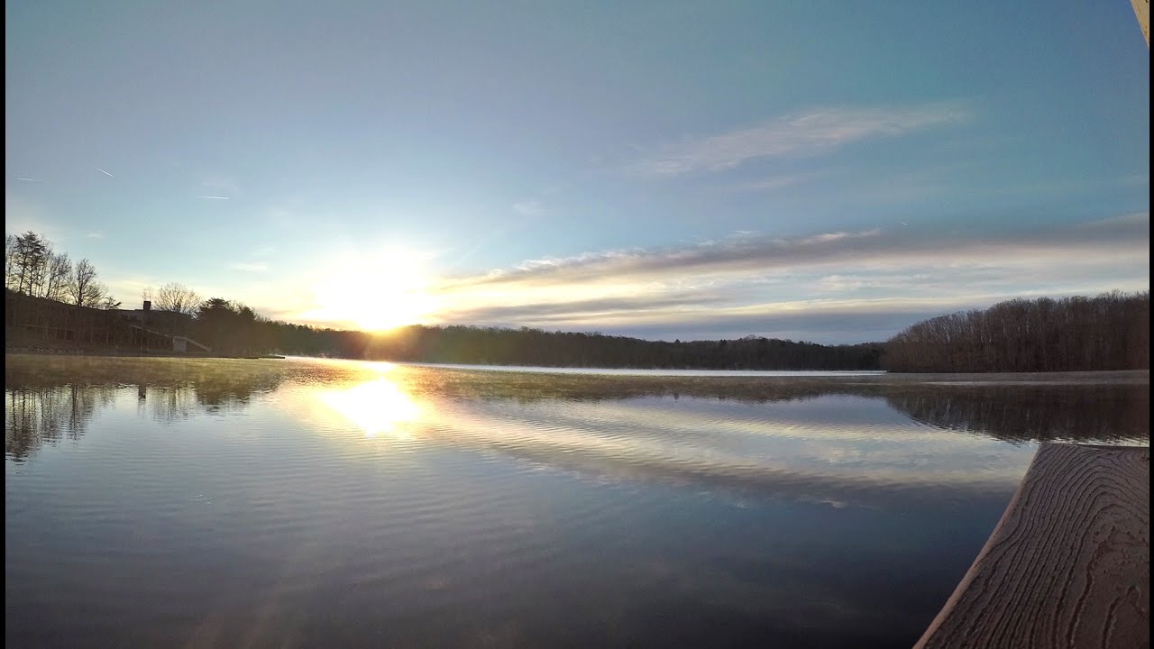 Fall Creek Falls Sunrise From The Fisherman S Cabin 4k Timelapse