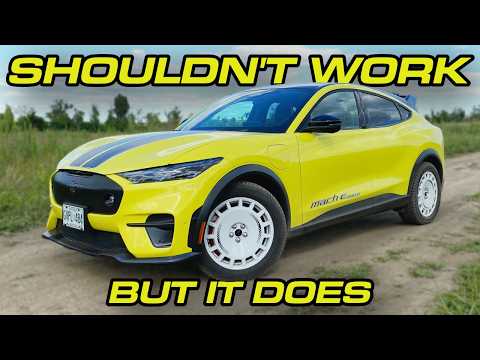 Ford's Mustang Mach-E Electric Rally Car Breaks Every Rule (And Actually Works)