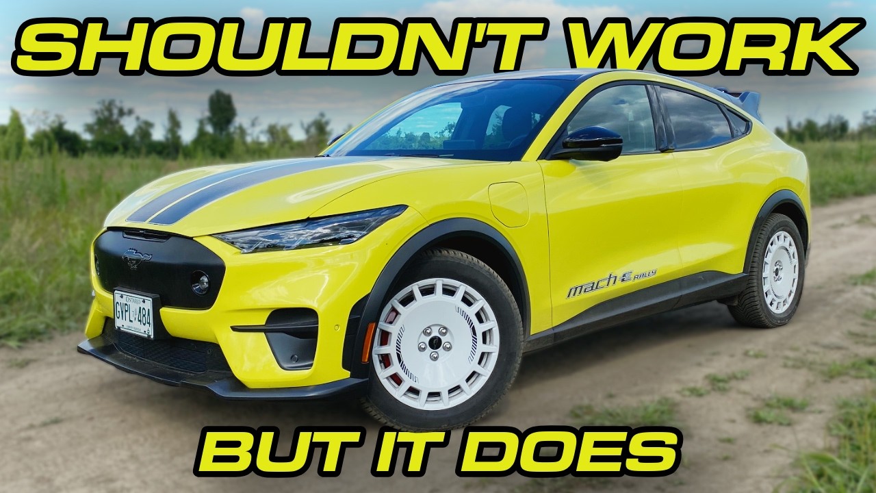 Ford's Mustang Mach-E Electric Rally Car Breaks Every Rule (And Actually Works)