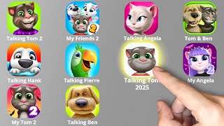Talking Tom Cat 2025,Talking Tom,Talking Ben,Angela,Talking Tom And Ben News,My Talking Tom,My Hank