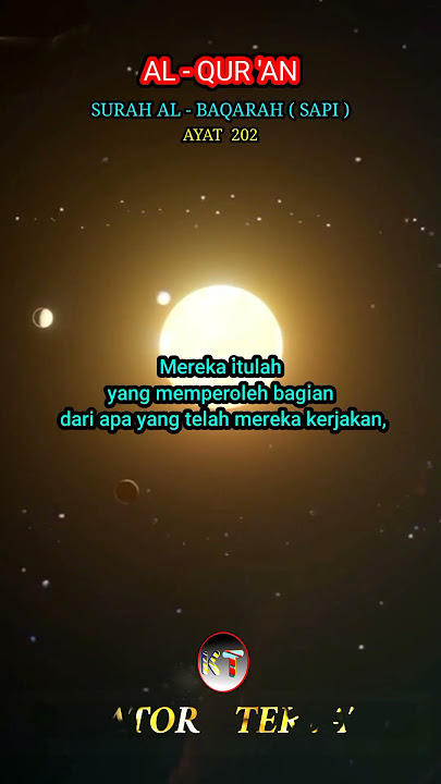 Terjemahan Surah Al Baqarah Ayat  202