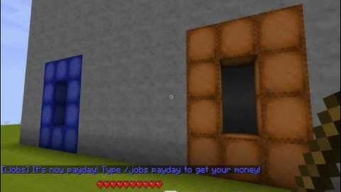 Minecraft - Portal Gun Plugin