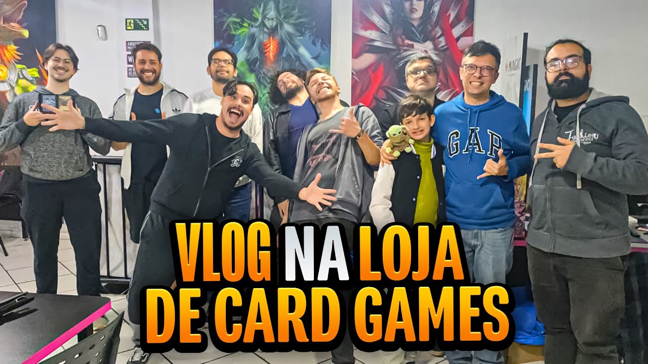 VLOG NA LOJA DE CARTINHAS feat @MeruruStore  VIDA DE COLECIONADORES