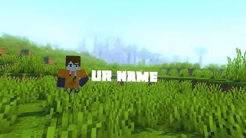 Mine Imator Intro Template+DL link | Minecraft Free Intro Template