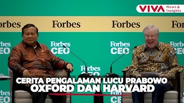 Humor Prabowo Bikin Steve Forbes Ngakak