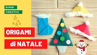 3 Origami di Natale Facili | Bimbi Creativi
