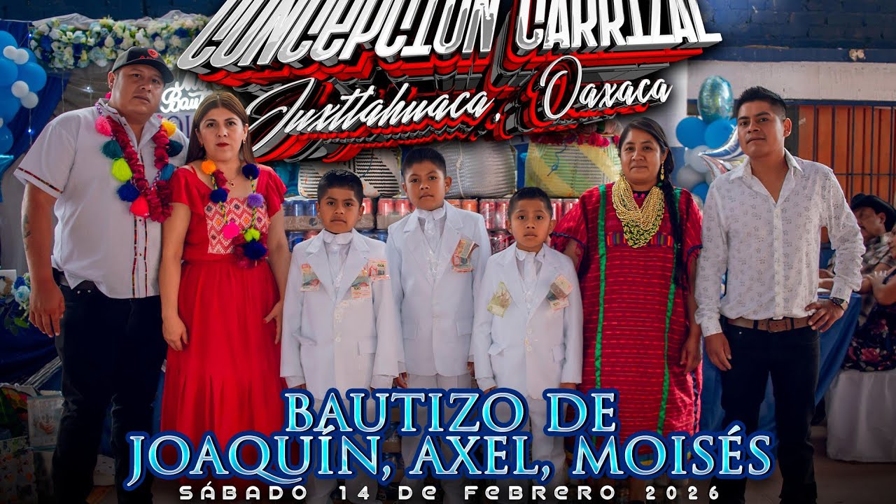 CONCEPCIÓN CARRIZAL - BAUTIZO de  Joaquín, Axel, Moisés - Sábado 14 de Febrero 2026 