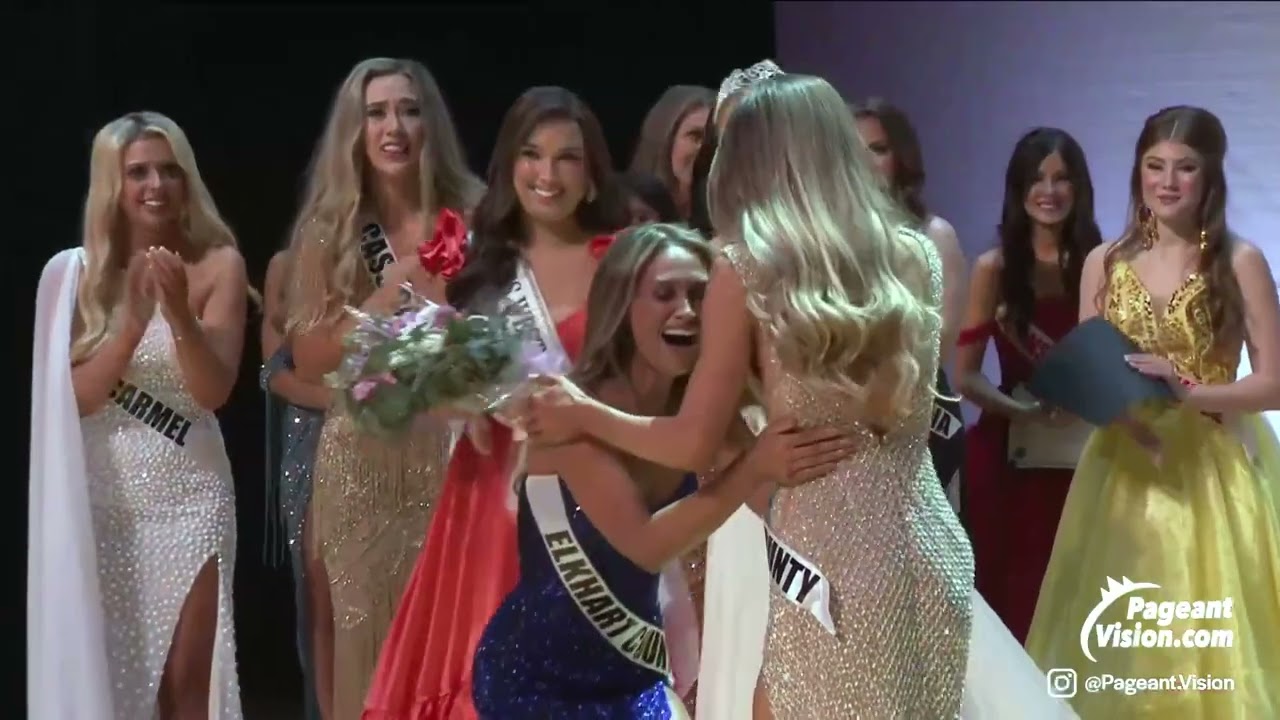 Crowning Miss Indiana USA 2024