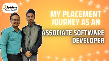 MY JOURNEY AS AN ASSOCIATE SOFTWARE DEVELOPER | JSPIDERS RAJAJINAGAR