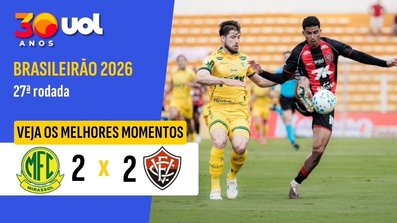MIRASSOL 2 X 2 VITÓRIA | MELHORES MOMENTOS | BRASILEIRÃO 2026