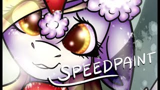 [MLP SPEEDPAINT] Christmas Special - Derpy