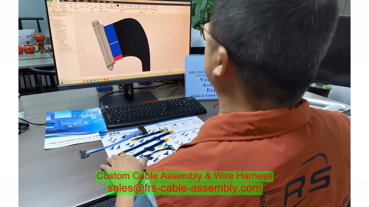 Made-to-Specification Micro Coaxial Hirose Micro Coax Cable For Mipi Dsi Displays 40 Awg Indonesia F