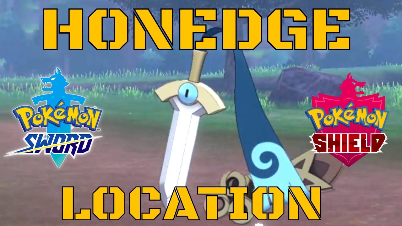 Pokemon Sword & Shield Honedge Location