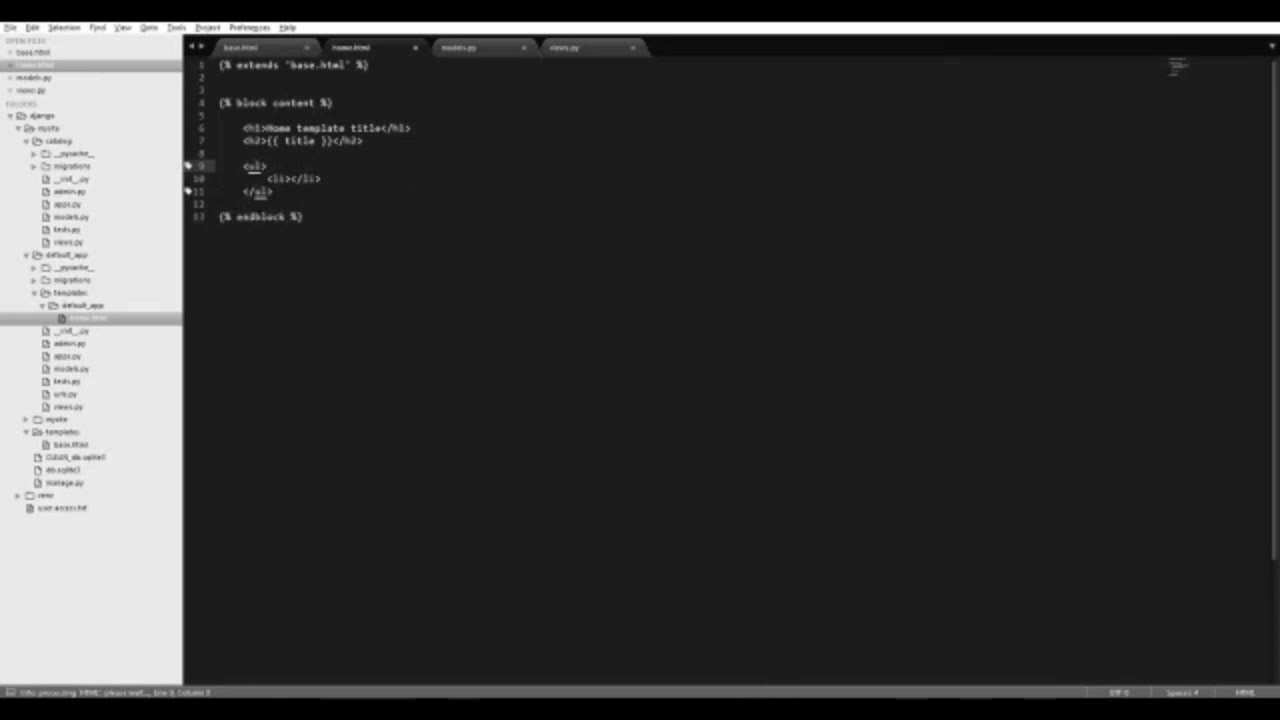 09 Template Variable di Django YouTube