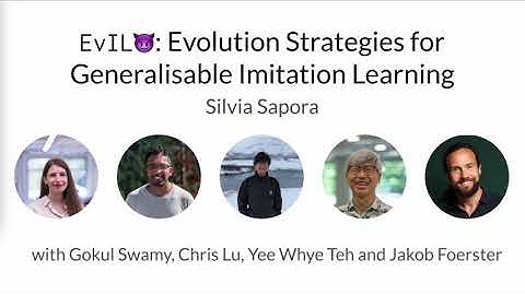 EvIL 😈 - Evolution Strategies for Generalisable Imitation Learning