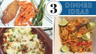 3 SIMPLE MEAL IDEAS | Dinner Ideas for family of four | Lynette Yoder