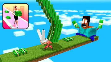 MONEY RUN 3D 2 CHALLENGE - Minecraft animation