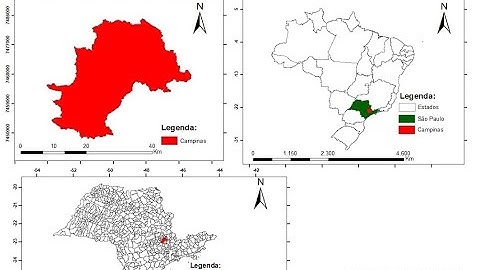 Mapa de Localização do Zero no ArcGis