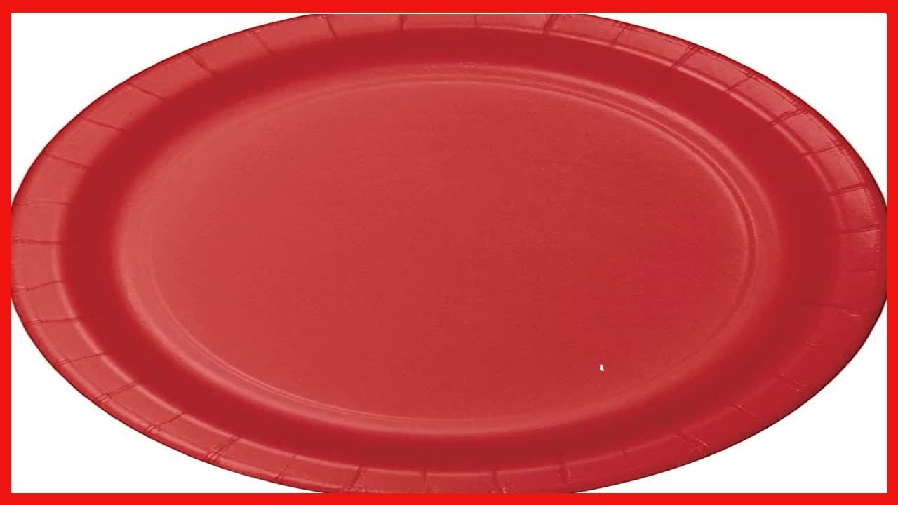 Great product -  Creative Converting 75-Count Value Pack Paper Dessert Plates, Classic Red