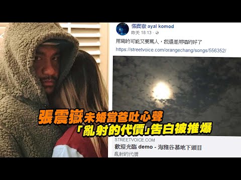 張震嶽未婚當爸吐心聲 　「亂射的代價」告白被推爆