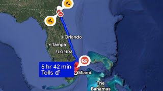 All way i95 South Florida Drive Georgia to Miami