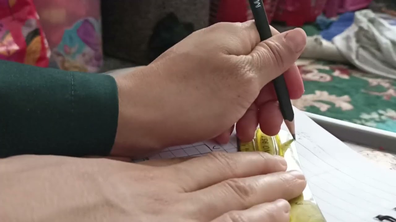 رسم قالب اليلك الأمام#خياطة #فنون #طريقه سهلة وبسيطه