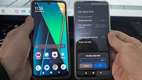 How to on data saver in poco C75