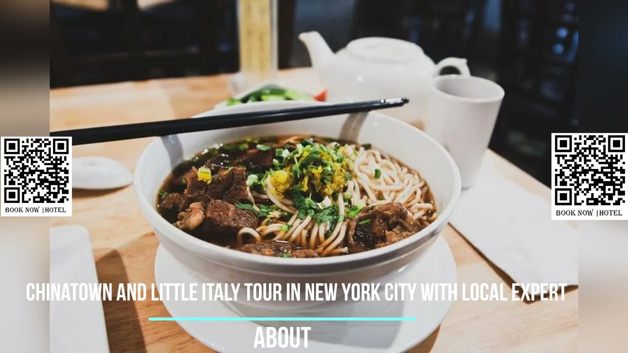 Chinatown and Little Italy Tour in New York City with Local Expert