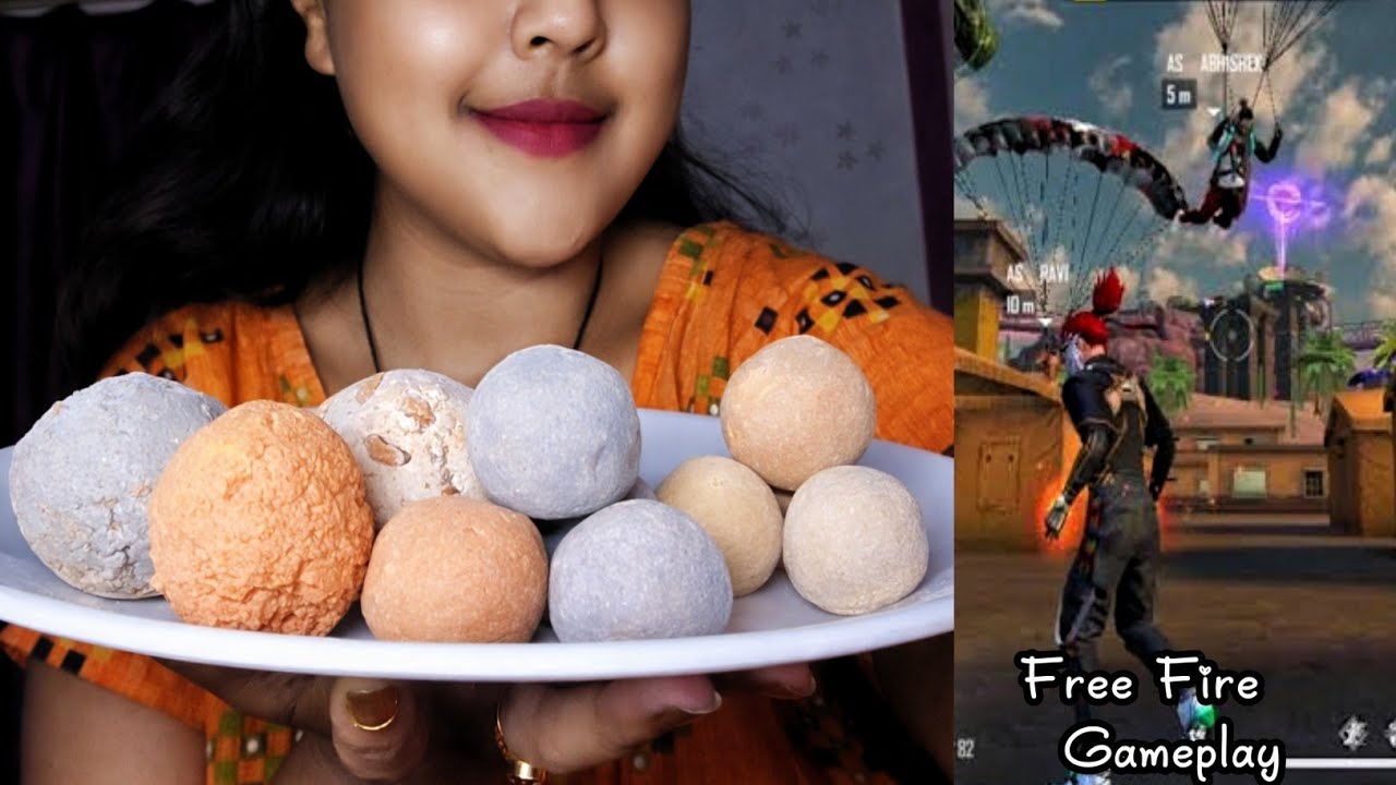 Free Fire Rush Gameplay With Satisfaction Relaxing Crunch Sound 