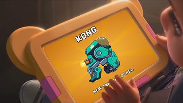 When you open COMMON CHEST and get KONG! Hills of Steel