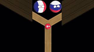 France 🇫🇷 VS Rossa 🇷🇺 #countryballs #russia #edit #100k #france #fouyou #fouyourpage