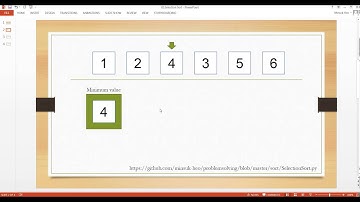 선택정렬 (selection sort) - [상상개발자]