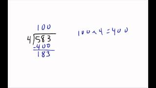 Partial Quotients (Stacked) for Division