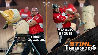 Teacher vs. Student in STIHL Timbersports (Cogar Jr. + Brouse) by STIHLTIMBERSPORTS 605 views 2 months ago 1 minute, 45 seconds
