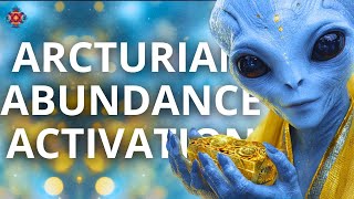 🔵 Arcturian MED BED for Abundance 528Hz | Dissolve Money Fears & Activate Prosperity DNA